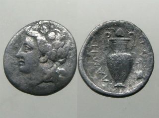 Lamia Thessaly Silver Hemidrachm_ancient Greece_controlled Area Of Thermopylae