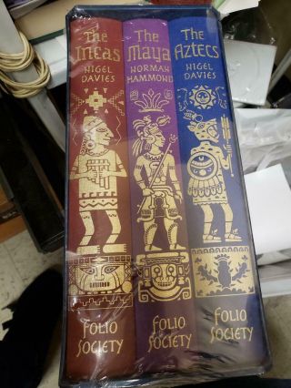 Empires Of Early Latin America 3 - Vol.  Set The Folio Society -