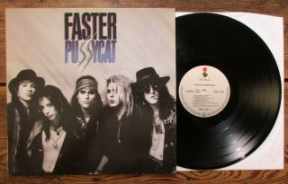 Faster Pussycat - Self Titled (1987) Vinyl,  Lp Elektra 960730 - 1 Germany Ex