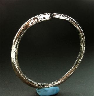 A Ancient Viking Bronze Bracelet - Wearable