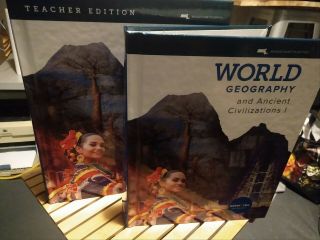 World Geography & Ancient Civilization - Student & Teacher Edition - 6th Grade