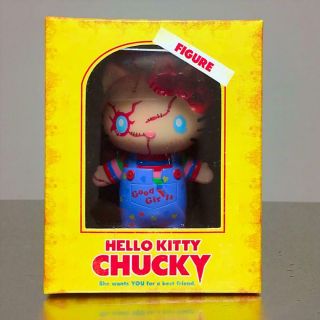 Hello Kitty X Chucky 3.  5 " Mini Figure Child 