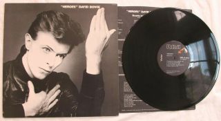 David Bowie ‎– Heroes - Orig 1977 Rca Lp Afl1 - 2522 Insert Sterling 1st Press Ex