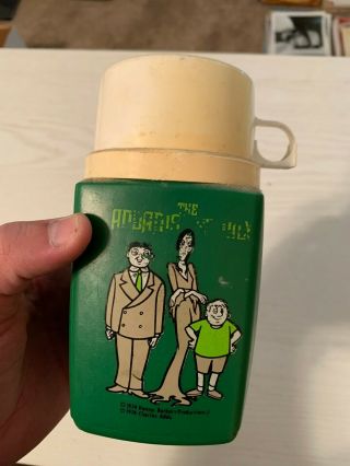 Vintage 1974 King Seeley The Addams Family Thermos For Metal Lunch Box