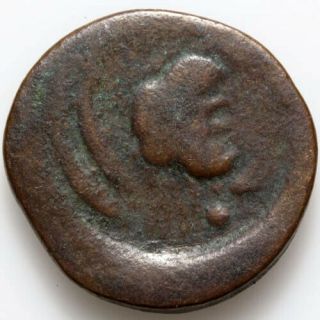 Unknown - Ancient Greek Or Roman Bronze Coin 19mm