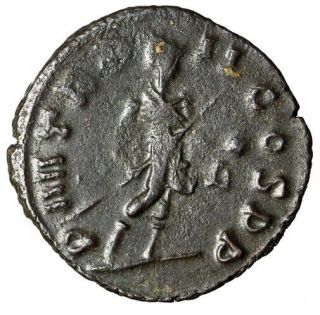 Rare Claudius Ii Gothicus Roman Coin " Portrait & Dated Reverse " Rome With