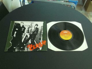 The Clash - The Clash 1977 Uk Press 12 " Vinyl Record Album Ex/ex