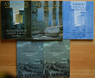 Athenaze - An Intro.  To Ancient Greek,  Book 1&2,  Teacher 