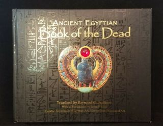 Ancient Egyptian Book Of The Dead - Hardcover By Raymond O.  Faulkner /excellent