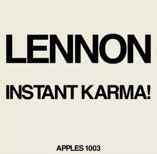 Rsd - John Lennon Instant Karma 7” Beatles Pre - Order