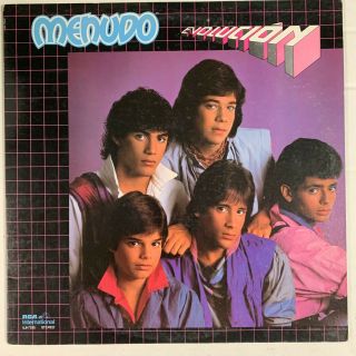 Menudo - Evolucion - Lp Vinyl Record - 1984 Rca International Il8 - 7335