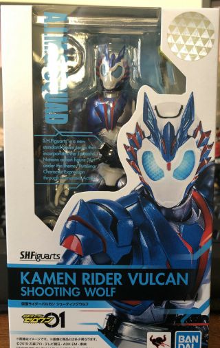 S.  H.  Figuarts Kamen Rider Zero One Vulcan Shooting Wolf Figure Bandai U.  S Seller