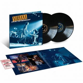 Nirvana Live At The Paramount 2x180g,  Poster,  Dig 1st Time Vinyl Release
