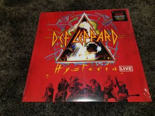 Def Leppard - Hysteria Live [limited Edition Clear 2lp Vinyl Lp