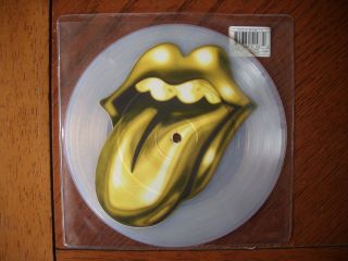 The Rolling Stones Anybody Seen My Baby 7 " Vinyl Picture Disc Limited Edition