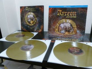 Gold Vinyl - Ayreon Universe: Best Of Ayreon Live (signed Limited Edition 2018)