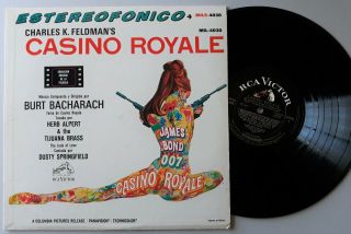 Casino Royale Soundtrack Lp Estereofonico Sound 1967 Mexico Pressing Ex