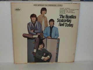 The Beatles - Yesterday And Today Lp - Capitol St 2553 - Apple Label -