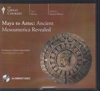 Maya To Aztec: Ancient Mesoamerica Revealed By The Great Courses 48 Lectures,