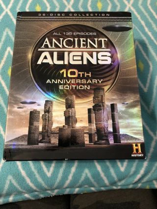 Ancient Aliens Tv Series Complete Season 1 - 10 36 - Disc 10th Anniversary Dvd