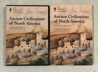 The Great Courses Ancient Civilizations Of North America Guidebook And Dvd Set