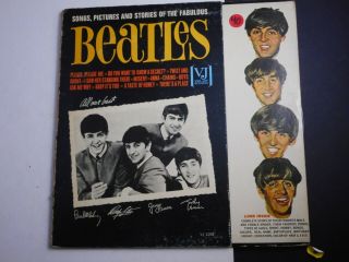 The Beatles Songs,  Pictures,  And Stories Of The Fabulous - Record Lp Vj 1092