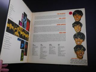 THE BEATLES SONGS,  PICTURES,  and STORIES of the Fabulous - RECORD LP vj 1092 2