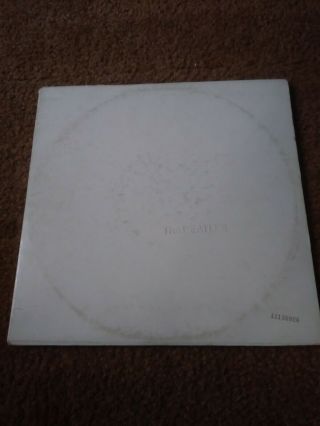 Lp,  The Beatles,  White Album,  Apple Records 1968 Numbered W/ Poster And Pics