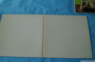 The Beatles White Album Complete With 4 Pictures And Fold Out Sheet