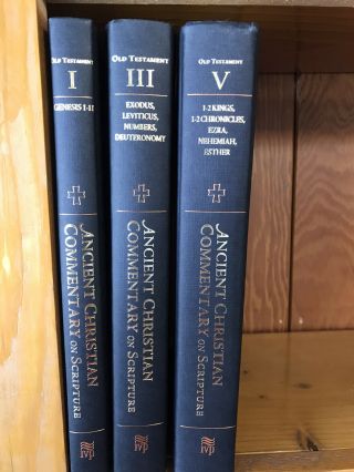Ancient Christian Commentary On Scripture 3 Volumes