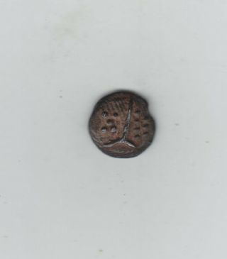 Unidentified Ancient Britain Silver Hammered Coin,  17 - 18mm Diam,  4.  6gms