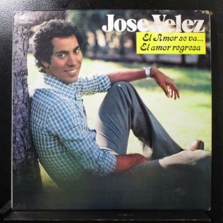 Jose Velez - El Amor Se Va… El Amor Regresa Lp Vg,  Acs - 31 Vinyl 1977 Record