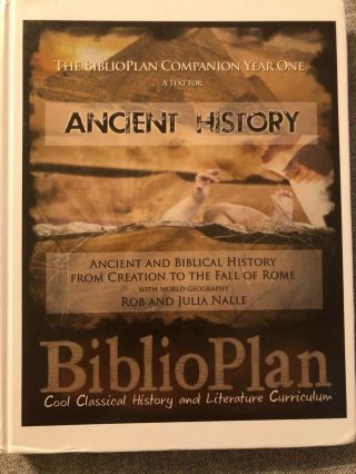 Biblioplan Ancient History Textbook In Like