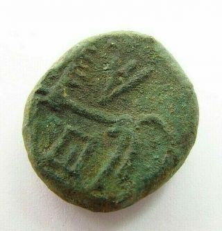 Ancient Celtic Bronze Stater Circa 100 Bc (742)