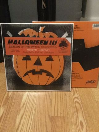 Halloween 3 Season Of The Witch Death Waltz Colored Vinyl John Carpenter