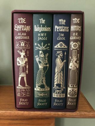 Empires Of The Ancient Near East - Deluxe Set Slipcased Folio Society 1999