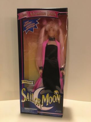 Sailor Moon 11.  5 " Deluxe Adventure Doll Nib Wicked Lady Irwin 1997