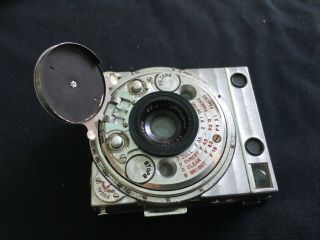 RARE VINTAGE COMPASS CAMERA BY LE COULTRE CO.  WITH BOX AND INSTRUCTION 3