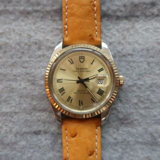 Tudor By Rolex Prince Oysterdate Jumbo 38mm Watch Oyster Date Vintage Buckley