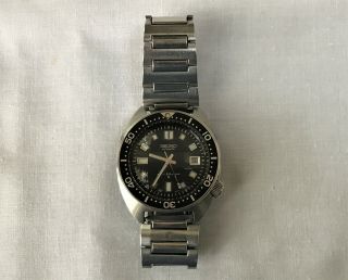 Vintage 1970 Seiko Diving Watch 6105 - 8000 Waterproof To 150m,  Cond