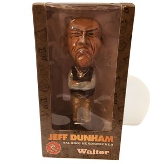 Neca Jeff Dunham Walter Talking Headknocker Bobble Head Doll