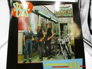 Stray Cats - Gonna Ball Lp Vinyl 1981 Arista Stray 2 England Pressing Vg,  C Vg,