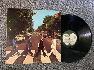 The Beatles Lp Abbey Road V.  G Apple So - 383 Us 1969