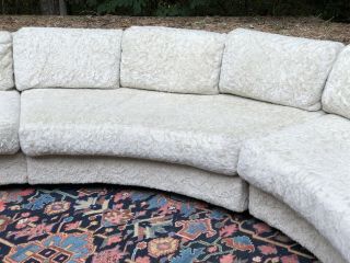 Vintage MCM Adrian Pearsall for Craft Associates Serpentine Sectional Couch 3