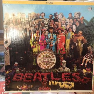The Beatles Sgt Pepper Us Rainbow Pressing Stereo Ultrasonic