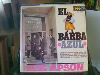 Still Spanish Latin Garage Lp Los Apson El Barba Azul Chuck Berry & Limbo