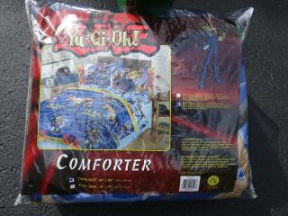 Vintage 1990s Twin Size Yu - Gi - Oh Comforter