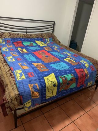 Vintage Scooby - Doo Double Sided Bed Comforter Blanket