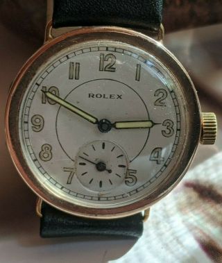 Vintage Rolex Gold 94 9ct Men 