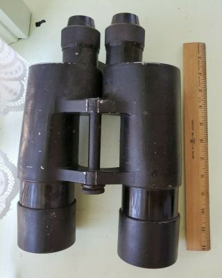 Vintage Carl Zeiss Jena 8 X 60 Huge Binoculars